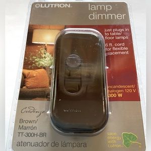 LUTRON TT-300H-BR CREDENZA LAMP DIMMER